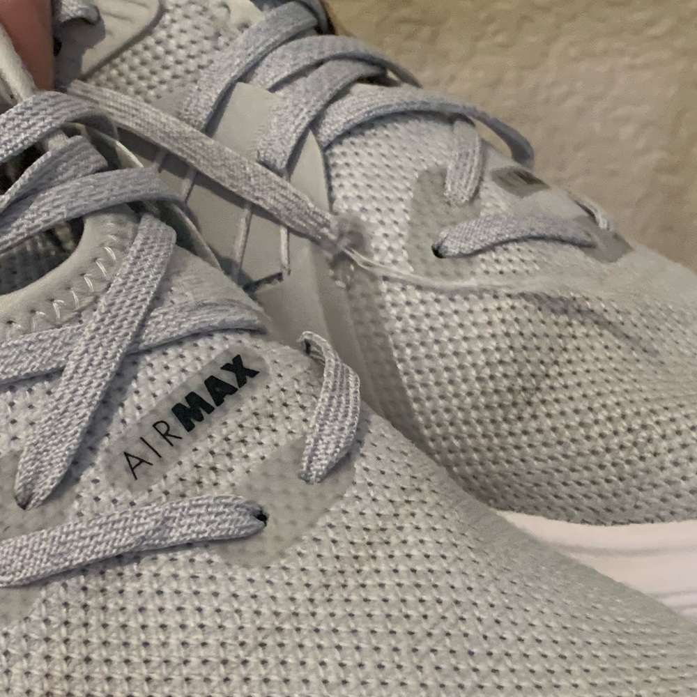 Nike Women's Gray Air Max Shoes - Picture 6 of 6